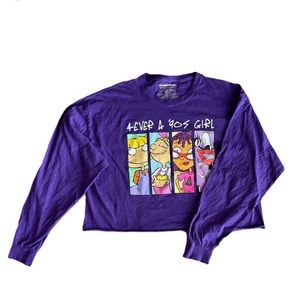 💟Purple 90’s Nickelodeon Long Sleeve Shirt💟